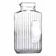 Botella de Cristal Luminarc Quadro Transparente Vidrio 2 L
