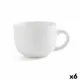 Cup Quid Snow White Ceramic 400 ml (6 Units) (Pack 6x)
