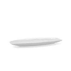Fuente de Cocina Quid Gastro Blanco Cerámica 35,5 x 15,8 x 2,8 cm (6 Unidades) (Pack 6x)