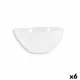 Ensaladera Quid Boreal Ø 14 cm Blanco Vidrio (6 Unidades) (Pack 6x)