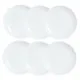 Plate set Luminarc Diwali 6 pcs White Glass 19 cm