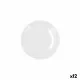 Plate Bidasoa Glacial Coupe Ceramic White (16,5 cm) (Pack 12x)