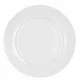 Flat plate Bidasoa Glacial Ala Ancha Ceramic White Ø 30 cm (Pack 4x)
