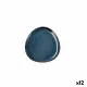 Flat plate Bidasoa Ikonic Ceramic Blue (11 x 11 x 11 cm) (Pack 12x)