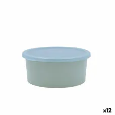 Fiambrera Redonda con Tapa Quid Inspira 760 ml Verde Plástico (12 Unidades)