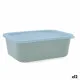 Rectangular Lunchbox with Lid Quid Inspira 1,34 L Green Plastic (12 Units)