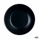 Deep Plate Luminarc Cottage Black Glass 20 cm (24 Units)
