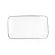 Snack tray Quid Gastro White Ceramic 31 x 18 cm (6 Units)