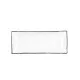 Snack tray Quid Gastro White Ceramic 29,5 x 11 x 3 cm (6 Units)
