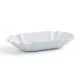 Snack tray Quid Gastro Fun White Ceramic 20,5 x 11 x 3,5 cm (12 Units) (Pack 12x)
