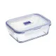 Hermetic Lunch Box Luminarc Pure Box Active 19 x 13 cm 1,22 L Bicoloured Glass (6 Units)