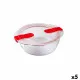 Hermetic Lunch Box Pyrex Cook&heat 1,1 L 21 x 18 x 7 cm Transparent Glass (5 Units)
