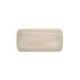 Snack tray Ariane Porous 28 x 14 cm Ceramic Beige (6 Units)
