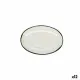 Snack tray Ariane Vital Filo Ceramic White Ø 26 cm (12 Units)