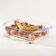 Oven Dish Pyrex Irresistible Transparent Glass Rectangular 35 x 23,1 x 6,5 cm (6 Units)