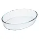 Oven Dish Pyrex Classic Vidrio Transparent Glass Oval 35 x 24 x 7 cm (6 Units)