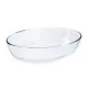 Oven Dish Pyrex Classic Vidrio Transparent Glass Oval 30 x 21 x 7 cm (4 Units)