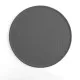 Underplate Quid Mineral Gres Ceramic Black Ø 33 cm (6 Units)