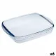Molde Rectangular Ô Cuisine Ocuisine Vidrio Transparente Vidrio 28 x 20 x 5 cm Rectangular (6 Unidades)