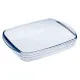 Molde Rectangular Ô Cuisine Ocuisine Vidrio Transparente Vidrio 28 x 20 x 5 cm Rectangular (6 Unidades)