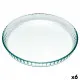 Cake Mould Pyrex Classic Vidrio Transparent Glass Flat Circular 25 x 25 x 4 cm 6 Units