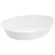 Fuente de Cocina Luminarc Smart Cuisine Ovalado 32 x 20 cm Blanco Vidrio (6 Unidades)
