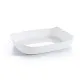 Serving Platter Luminarc Smart Cuisine Rectangular White Glass 29 x 30 cm (6 Units)
