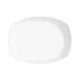 Serving Platter Luminarc Smart Cuisine Rectangular White Glass 38 x 27 cm (6 Units)