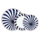 Tableware Bidasoa Oceanika Blue Ceramic 18 Pieces