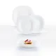 Set de Vajilla Luminarc Carine Blanco Vidrio 18 Piezas