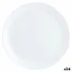 Plato Llano Luminarc Diwali Blanco Vidrio (Ø 27 cm) (24 Unidades)