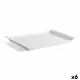 Serving Platter Quid Gastro Fresh Rectangular Ceramic White (36 x 25 cm) (6 Units)