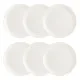 Plate set Luminarc Diwali 6 Units White Glass (Ø 27 cm)