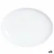 Serving Platter Luminarc Diwali Oval White Glass (33 x 25 cm) (12 Units)