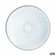 Plato Llano Luminarc Pampille Transparente Vidrio (25 cm) (24 Unidades)