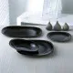 Dessert dish Luminarc Carine Black Glass (19 cm) (24 Units)