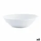 Ensaladera Quid Basic Cerámica Blanco (23 cm) (6 Unidades)