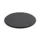 Slate Effect Ceramic Tray Quid Select Circular Black (12 Units)
