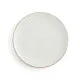 Flat plate Ariane Terra Ceramic Beige (Ø 31 cm) (6 Units)