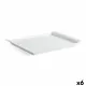 Serving Platter Quid Gastro Fresh Ceramic White (31 x 23 cm) (6 Units)