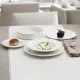 Flat plate Ariane Prime Ceramic White (24 cm) (12 Units)