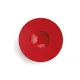 Deep Plate Ariane Antracita Ceramic Red (Ø 28 cm) (6 Units)