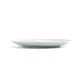Flat Plate Ariane Tornado White Bicoloured Ceramic Ø 21 cm (12 Units)