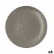 Flat plate Ariane Oxide Ceramic Grey (Ø 31 cm) (6 Units)