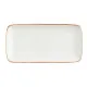 Serving Platter Ariane Terra Rectangular Ceramic Beige (28 x 14 cm) (6 Units)