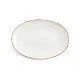 Serving Platter Ariane Terra Oval Ceramic Beige (Ø 32 cm) (6 Units)
