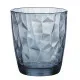 Vaso Bormioli Rocco Diamond Azul Vidrio (390 ml) (6 Unidades)