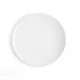 Flat plate Ariane Coupe Ceramic White (Ø 31 cm) (6 Units)