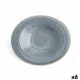 Deep Plate Ariane Terra Ceramic Blue (Ø 29 cm) (6 Units)