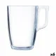 Mug Luminarc Nuevo Transparent 400 ml (6 Units)